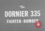 Standbild Dornier Do 335 Deutschland, 1947, aus Sekunde 4 historischem Filmmaterial Videoclip 65675072357