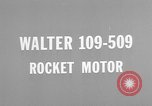 Standbild Hellmuth Walter 109-509 Deutschland, 1947, aus Sekunde 5 historischem Filmmaterial Videoclip 65675072358