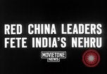 Immagine di Jawaharlal Nehru Cina, 1954, secondo 3 filmato di repertorio 65675072366