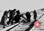 Standbild Soviet-Mongolian-chinesischen Eisenbahn link Naushki Russland, 1954, aus Sekunde 4 historischem Filmmaterial Videoclip 65675072367