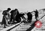 Standbild Soviet-Mongolian-chinesischen Eisenbahn link Naushki Russland, 1954, aus Sekunde 5 historischem Filmmaterial Videoclip 65675072367