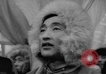 Standbild Soviet-Mongolian-chinesischen Eisenbahn link Naushki Russland, 1954, aus Sekunde 45 historischem Filmmaterial Videoclip 65675072367
