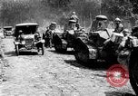 Image of U.S. Infantry and French FT-17 tanks advancing in World War 1 Western Front, 1918, second 11 stock footage video 65675072379