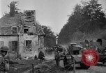 Image of U.S. Infantry and French FT-17 tanks advancing in World War 1 Western Front, 1918, second 14 stock footage video 65675072379