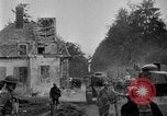 Image of U.S. Infantry and French FT-17 tanks advancing in World War 1 Western Front, 1918, second 19 stock footage video 65675072379