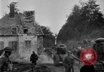 Image of U.S. Infantry and French FT-17 tanks advancing in World War 1 Western Front, 1918, second 20 stock footage video 65675072379