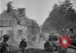 Image of U.S. Infantry and French FT-17 tanks advancing in World War 1 Western Front, 1918, second 23 stock footage video 65675072379