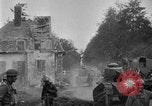 Image of U.S. Infantry and French FT-17 tanks advancing in World War 1 Western Front, 1918, second 24 stock footage video 65675072379