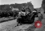 Image of U.S. Infantry and French FT-17 tanks advancing in World War 1 Western Front, 1918, second 37 stock footage video 65675072379