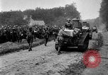 Image of U.S. Infantry and French FT-17 tanks advancing in World War 1 Western Front, 1918, second 39 stock footage video 65675072379