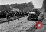 Image of U.S. Infantry and French FT-17 tanks advancing in World War 1 Western Front, 1918, second 41 stock footage video 65675072379