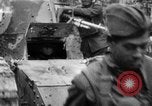 Image of U.S. Infantry and French FT-17 tanks advancing in World War 1 Western Front, 1918, second 51 stock footage video 65675072379