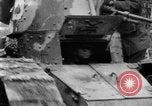 Image of U.S. Infantry and French FT-17 tanks advancing in World War 1 Western Front, 1918, second 52 stock footage video 65675072379