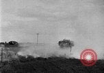 Image of British tanks in France during World War I France, 1918, second 21 stock footage video 65675072380