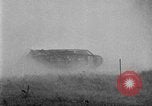Image of British tanks in France during World War I France, 1918, second 53 stock footage video 65675072380