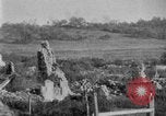 Image of United States Army artillery firing 155mm howitzers Western Front, 1917, second 1 stock footage video 65675072381