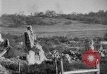 Image of United States Army artillery firing 155mm howitzers Western Front, 1917, second 4 stock footage video 65675072381