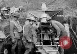 Image of United States Army artillery firing 155mm howitzers Western Front, 1917, second 7 stock footage video 65675072381