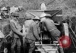 Image of United States Army artillery firing 155mm howitzers Western Front, 1917, second 9 stock footage video 65675072381