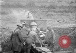 Image of United States Army artillery firing 155mm howitzers Western Front, 1917, second 23 stock footage video 65675072381