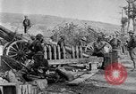 Image of United States Army artillery firing 155mm howitzers Western Front, 1917, second 36 stock footage video 65675072381