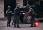 Image of U.S.  Marines on Ontos antitank vehicle and M48 tank Hue Vietnam, 1968, second 6 stock footage video 65675072392