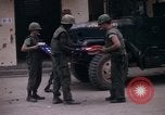 Image of U.S.  Marines on Ontos antitank vehicle and M48 tank Hue Vietnam, 1968, second 7 stock footage video 65675072392