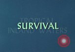 Image of survival techniques Philippines, 1968, second 14 stock footage video 65675072399