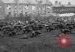 Image of American airmen exercise and calisthenics World War I London England United Kingdom, 1917, second 5 stock footage video 65675072433