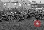 Image of American airmen exercise and calisthenics World War I London England United Kingdom, 1917, second 6 stock footage video 65675072433