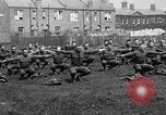 Image of American airmen exercise and calisthenics World War I London England United Kingdom, 1917, second 8 stock footage video 65675072433