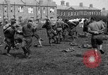Image of American airmen exercise and calisthenics World War I London England United Kingdom, 1917, second 35 stock footage video 65675072433