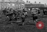 Image of American airmen exercise and calisthenics World War I London England United Kingdom, 1917, second 37 stock footage video 65675072433