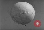 Image of Japanese paper bomb balloon Pacific Theater, 1945, second 4 stock footage video 65675072436