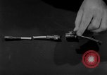 Image of Japanese paper balloon bomb parts Pacific Theater, 1945, second 16 stock footage video 65675072438