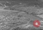 Image of aerial views Hiroshima after atomic bomb Hiroshima Japan, 1946, second 24 stock footage video 65675072447
