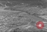 Image of aerial views Hiroshima after atomic bomb Hiroshima Japan, 1946, second 25 stock footage video 65675072447
