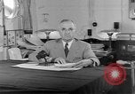 Image of Harry S Truman announcing the use of an atomic bomb California USA, 1945, second 11 stock footage video 65675072459