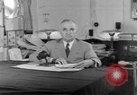 Image of Harry S Truman announcing the use of an atomic bomb California USA, 1945, second 12 stock footage video 65675072459