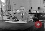 Image of Harry S Truman announcing the use of an atomic bomb California USA, 1945, second 43 stock footage video 65675072459