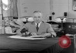 Image of Harry S Truman announcing the use of an atomic bomb California USA, 1945, second 48 stock footage video 65675072459