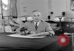Image of Harry S Truman announcing the use of an atomic bomb California USA, 1945, second 55 stock footage video 65675072459
