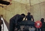 Image of Final arming of first nuclear bomb for Trinity nuclear test Alamogordo New Mexico USA, 1945, second 3 stock footage video 65675072462