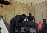 Image of Final arming of first nuclear bomb for Trinity nuclear test Alamogordo New Mexico USA, 1945, second 4 stock footage video 65675072462