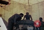 Image of Final arming of first nuclear bomb for Trinity nuclear test Alamogordo New Mexico USA, 1945, second 5 stock footage video 65675072462