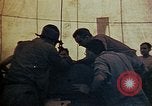 Image of Final arming of first nuclear bomb for Trinity nuclear test Alamogordo New Mexico USA, 1945, second 11 stock footage video 65675072462