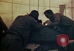 Image of Final arming of first nuclear bomb for Trinity nuclear test Alamogordo New Mexico USA, 1945, second 16 stock footage video 65675072462