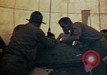 Image of Final arming of first nuclear bomb for Trinity nuclear test Alamogordo New Mexico USA, 1945, second 17 stock footage video 65675072462