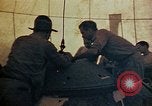 Image of Final arming of first nuclear bomb for Trinity nuclear test Alamogordo New Mexico USA, 1945, second 18 stock footage video 65675072462