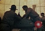 Image of Final arming of first nuclear bomb for Trinity nuclear test Alamogordo New Mexico USA, 1945, second 19 stock footage video 65675072462